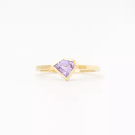 0.50 ct Purple Sapphire Mosaic Stack Ring