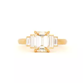 1.51 ct Prong-Set Caroline Five-Stone Ring