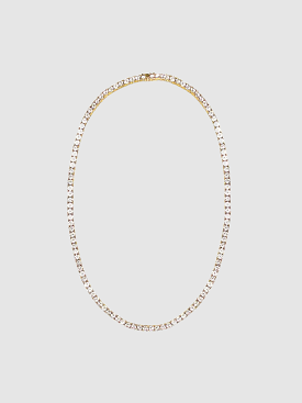 18 Gold Tennis Necklace