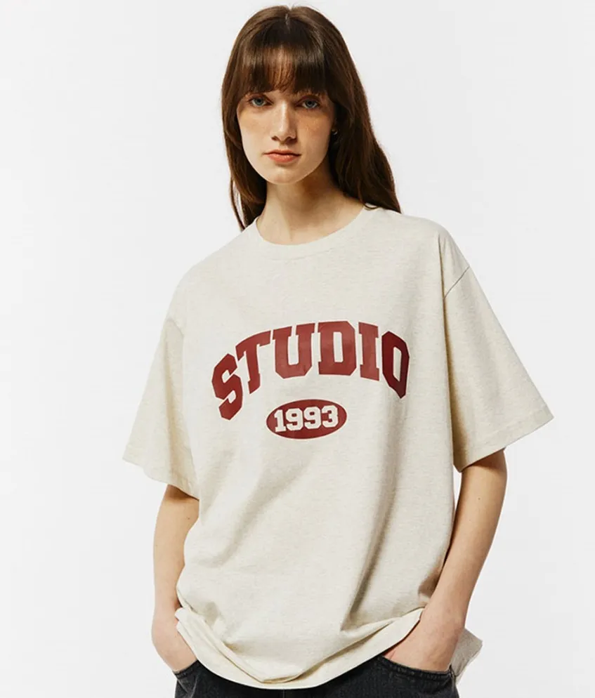 1993studio  |Street Style Logo T-Shirts