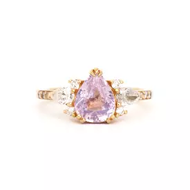 2.07 ct Pink Sapphire Rosalind Ring