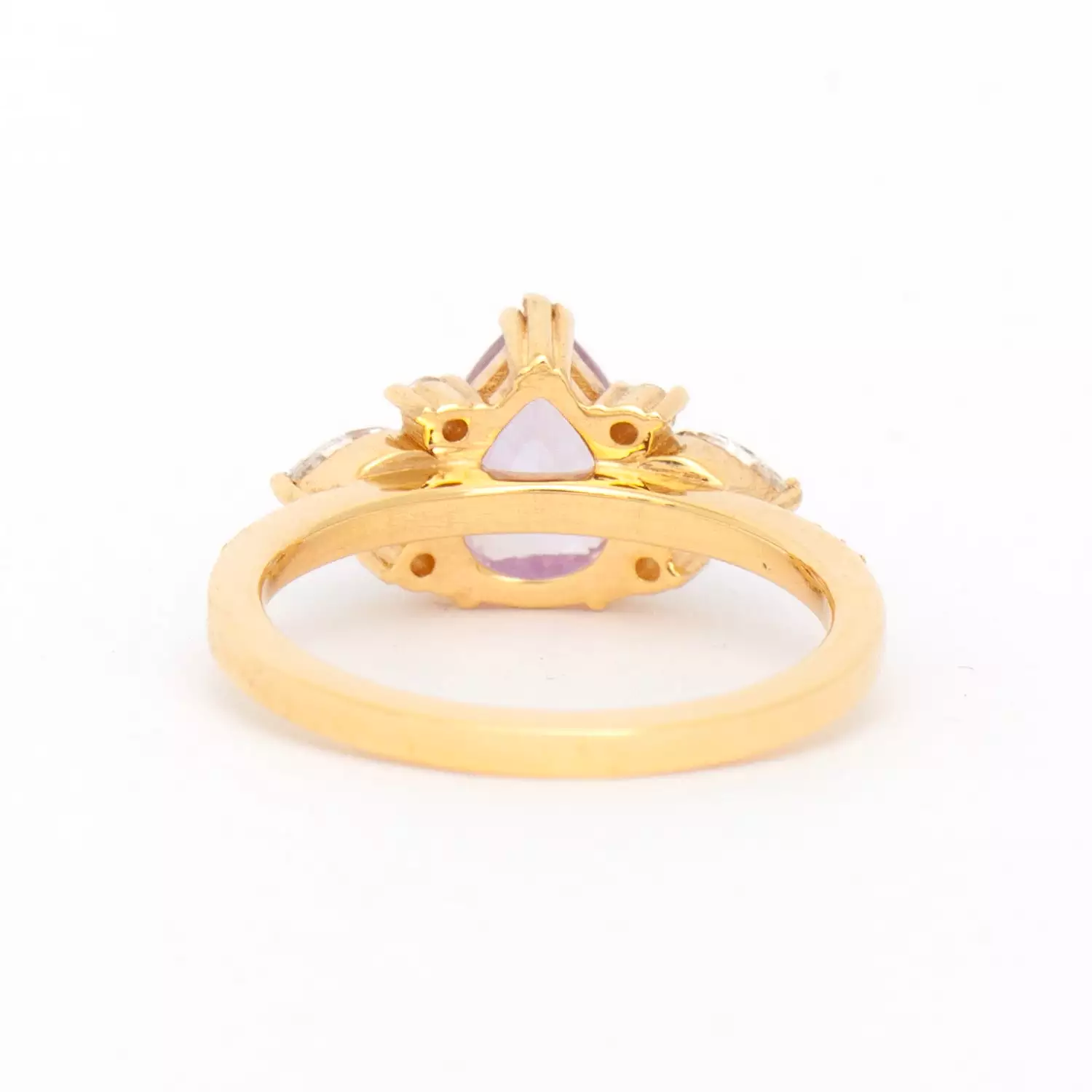 2.07 ct Pink Sapphire Rosalind Ring