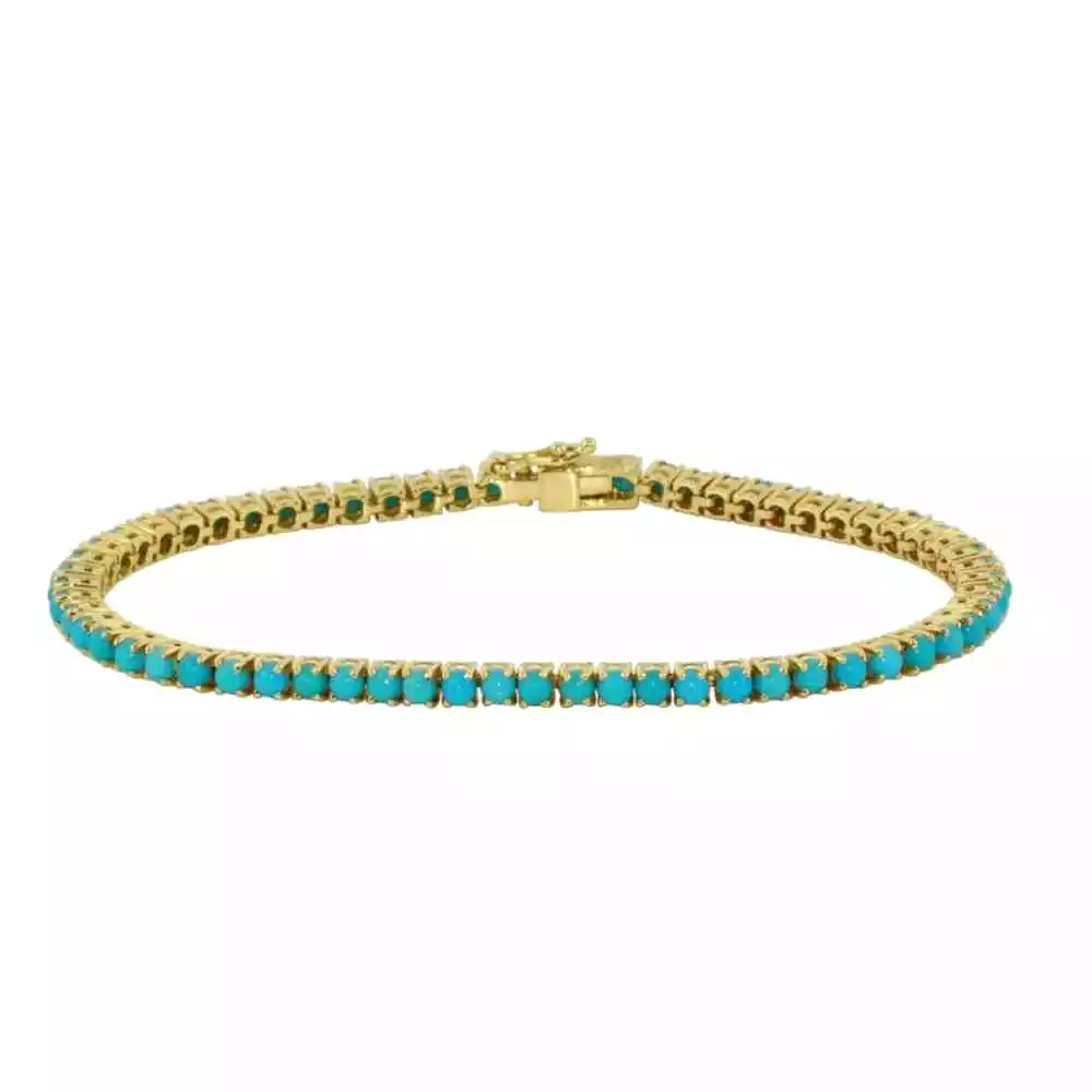 AC Turquoise Tennis Bracelet