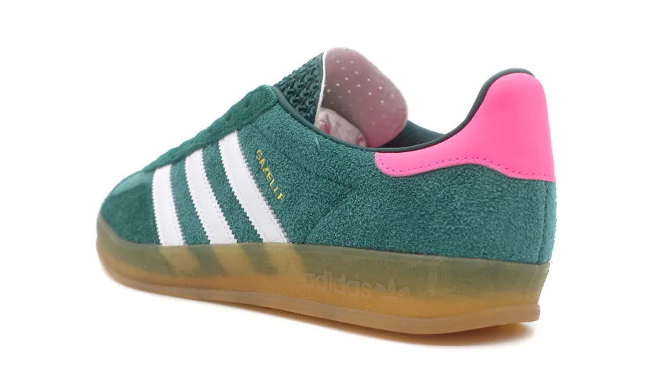 adidas GAZELLE INDOOR W COLLEGIATE GREEN/FTWR WHITE/LUCID PINK