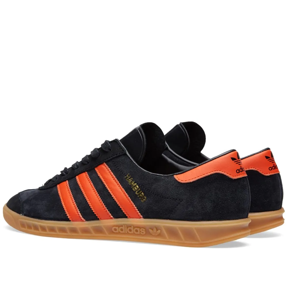 Adidas Hamburg 'Brussels'Core Black & Collegiate Orange