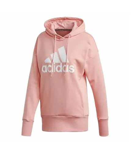 Adidas Womens Badge Of Sport Hoodie Sweatshirt