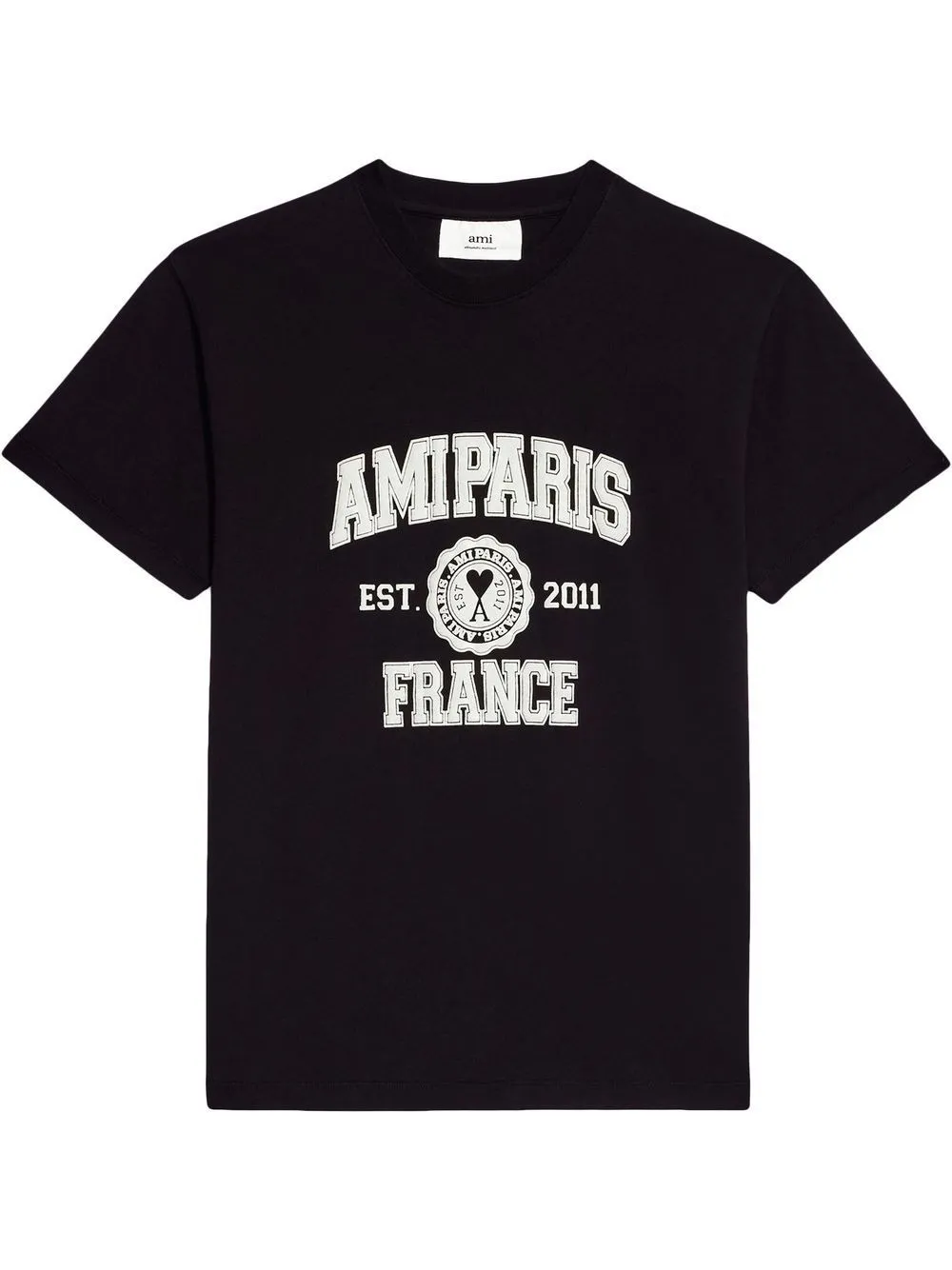 AMI PARIS  |Short Sleeves Logo Designers T-Shirts