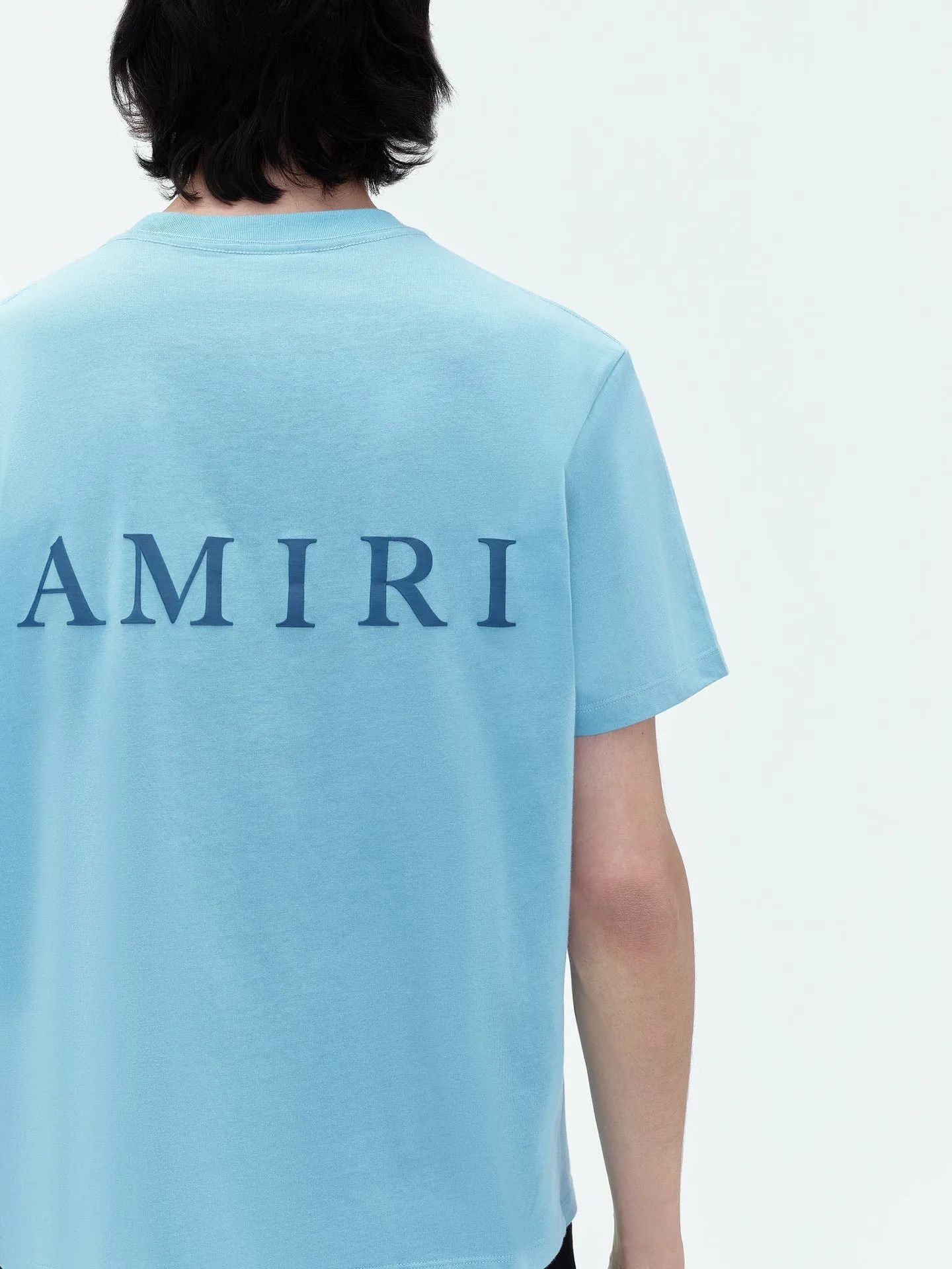 AMIRI  |Street Style Plain Cotton Short Sleeves Logo T-Shirts