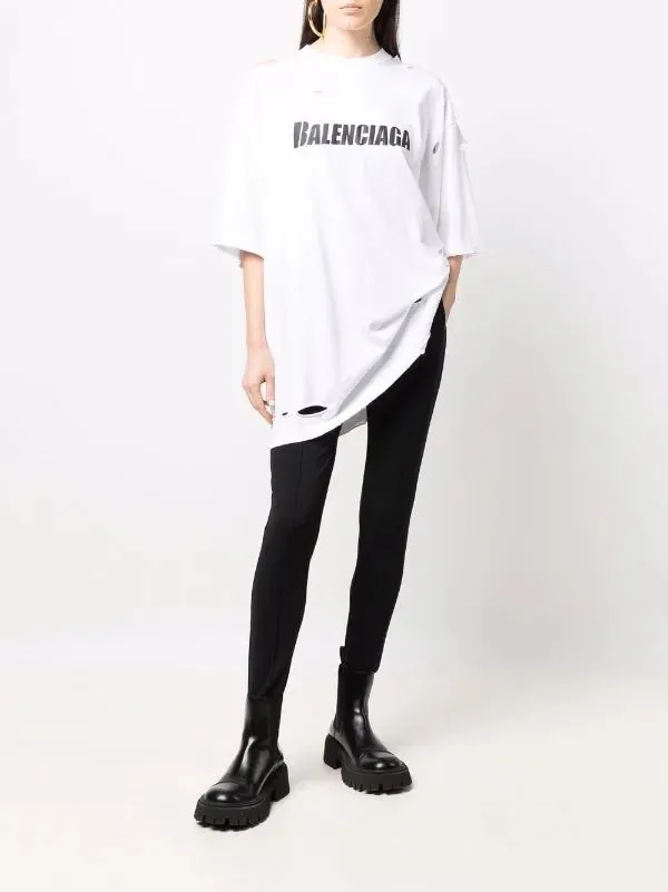 BALENCIAGA  |Cotton Logo Luxury T-Shirts