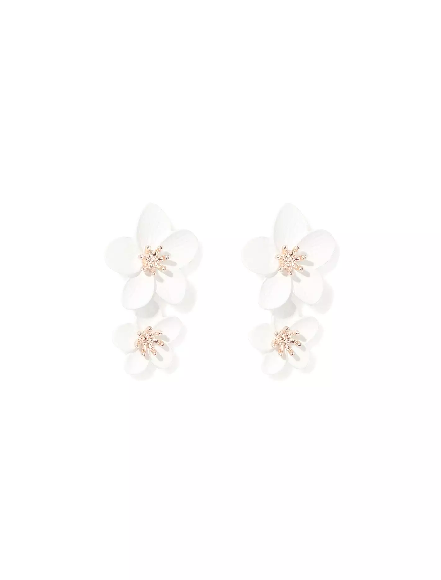 Carly Flower Drop Earrings