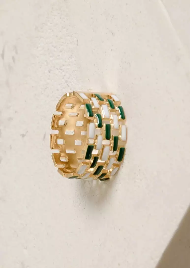 Carpe Diem Ring - Green