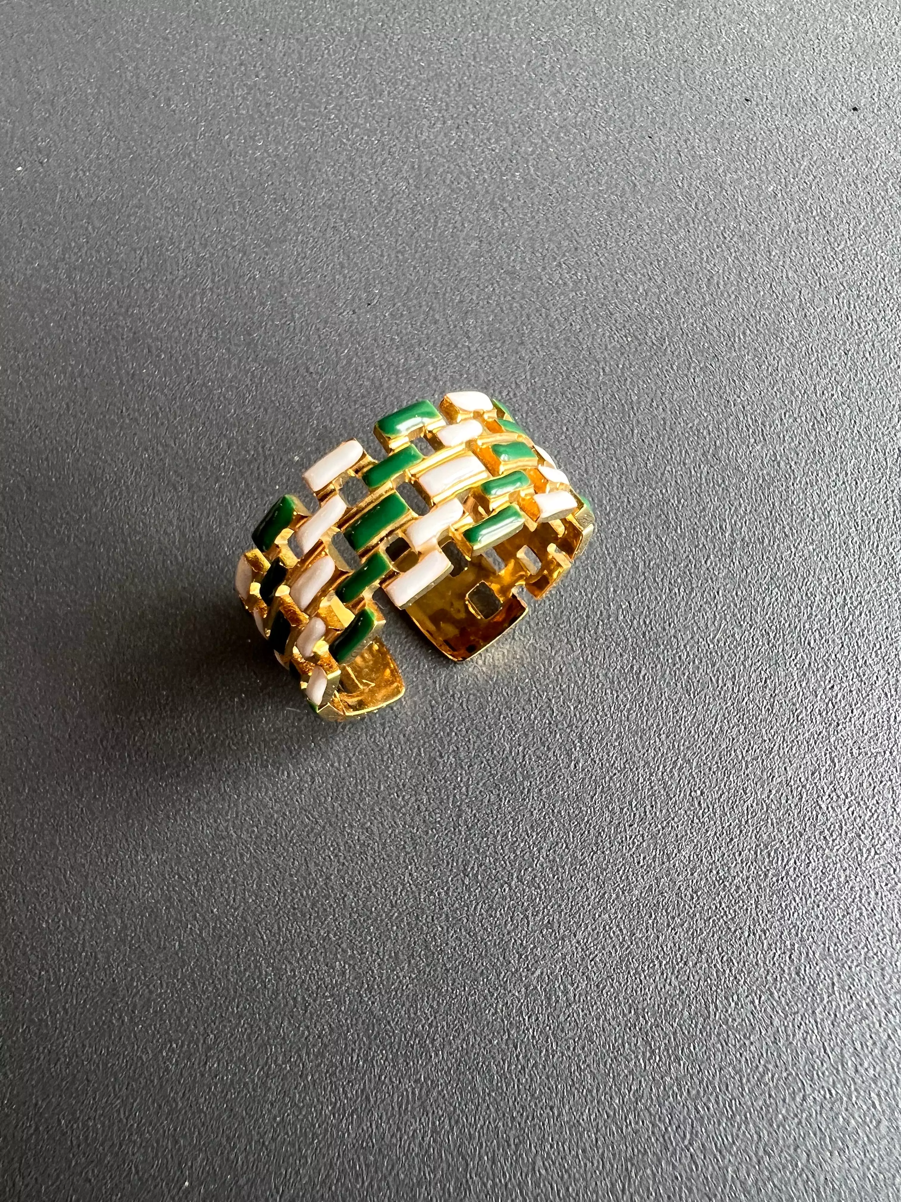 Carpe Diem Ring - Green