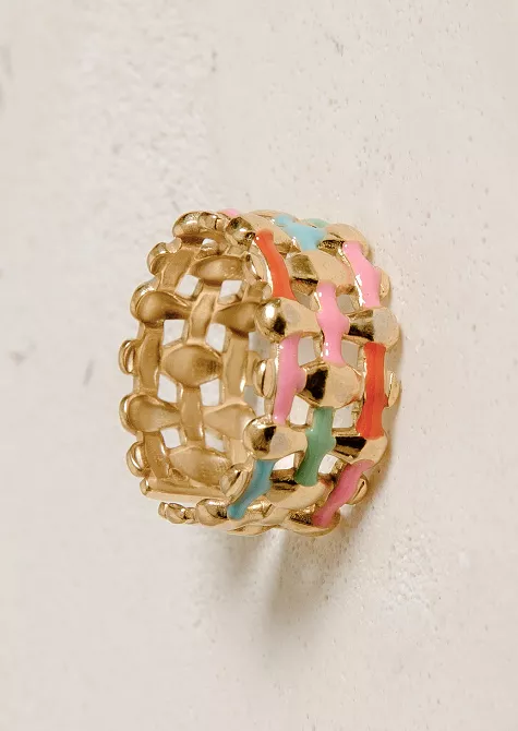 Carpe Diem Ring - Rainbow