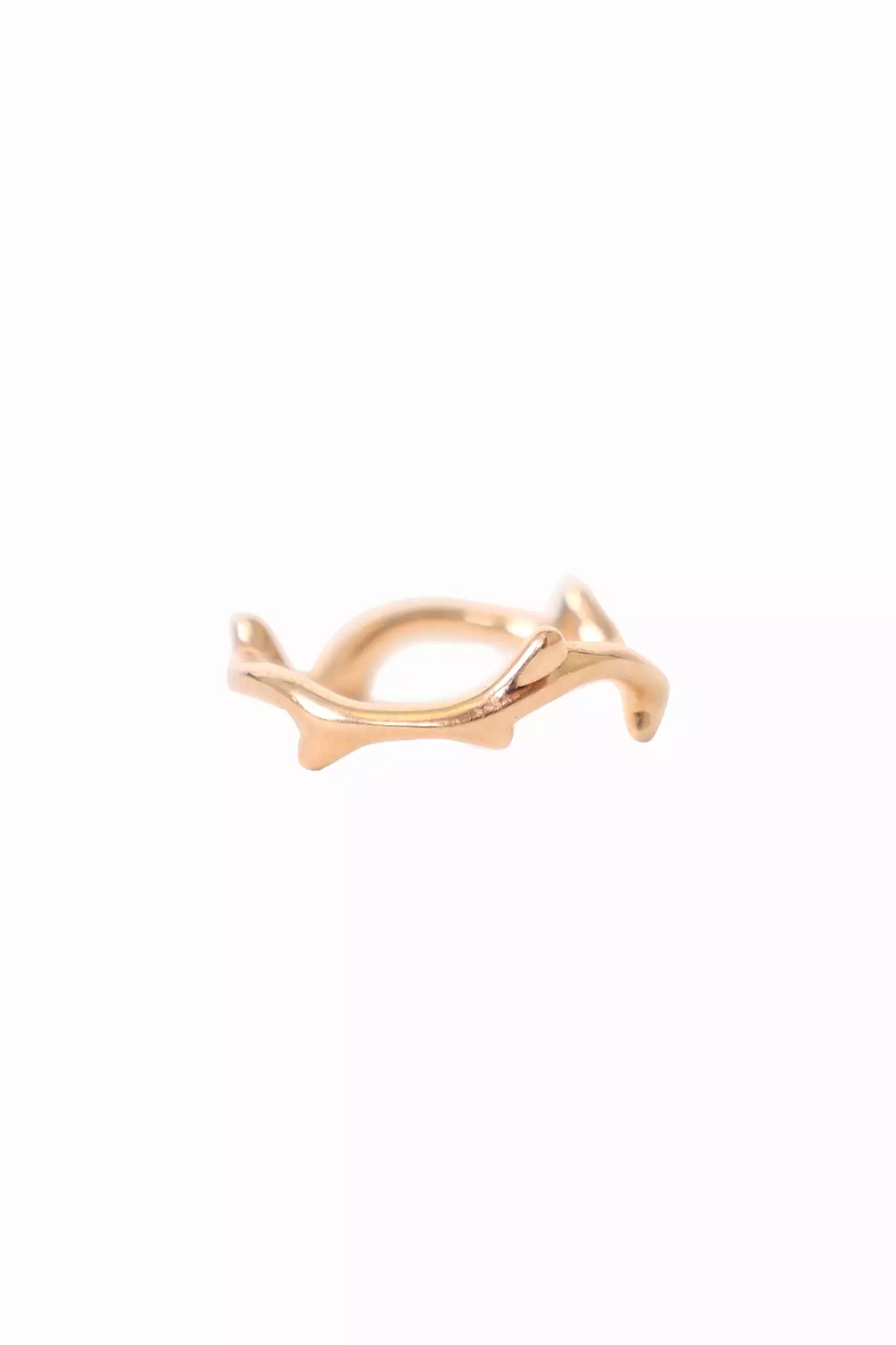 Christian Dior 18K Yellow Gold Bois De Rose Ring