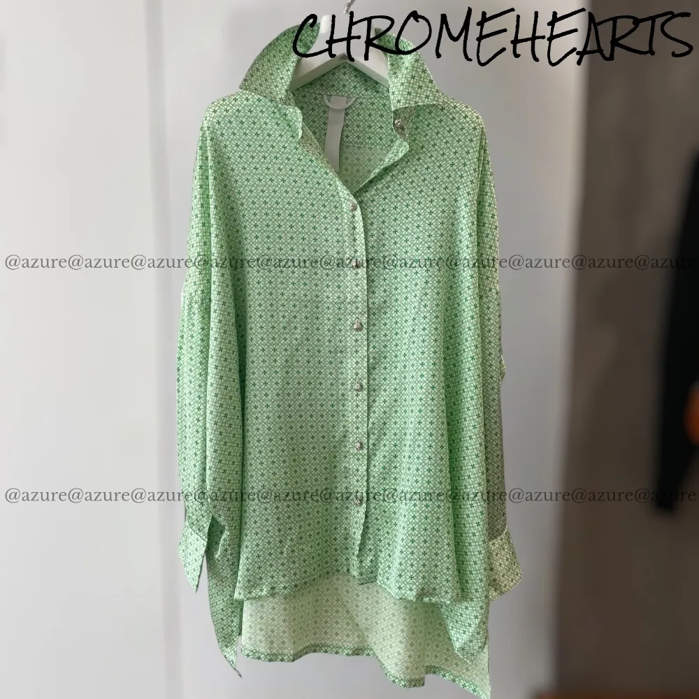 CHROME HEARTS  |Casual Style Elegant Style Logo Shirts & Blouses