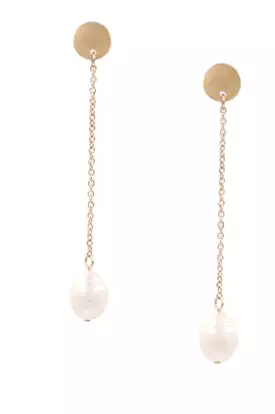 Dangly Pearl Earrings