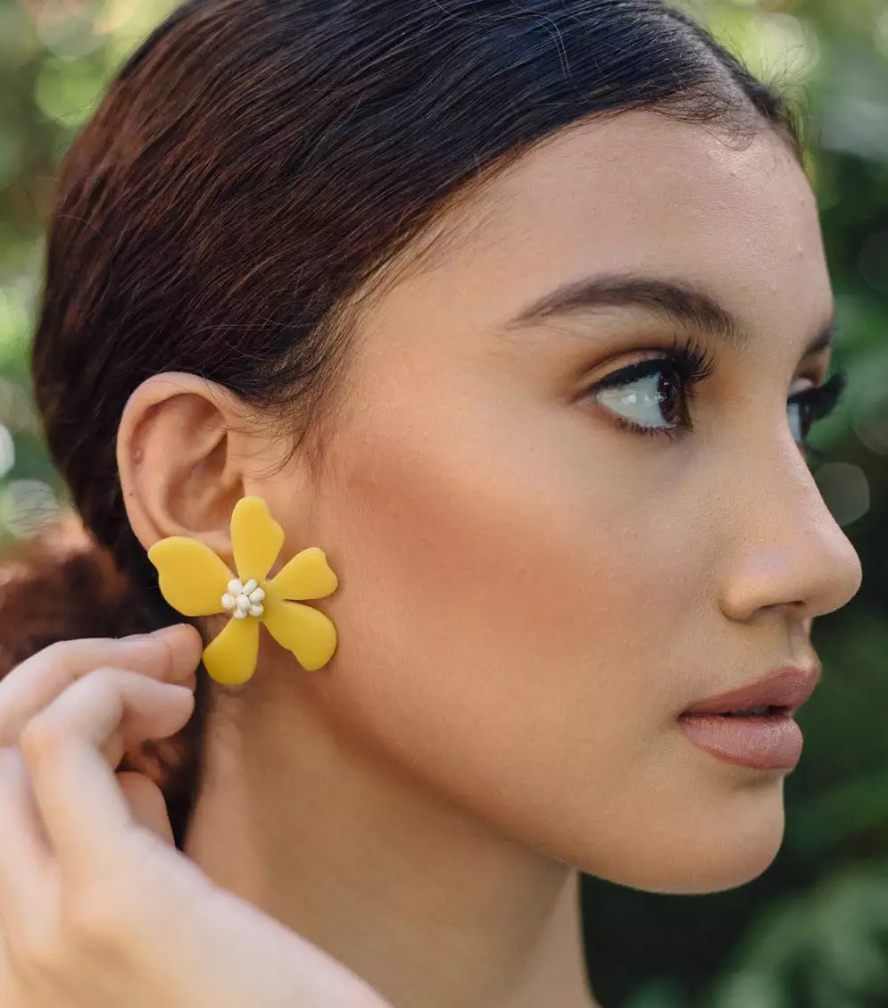 Delilah Flower Earrings