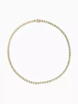 Demantoid Tennis Necklace