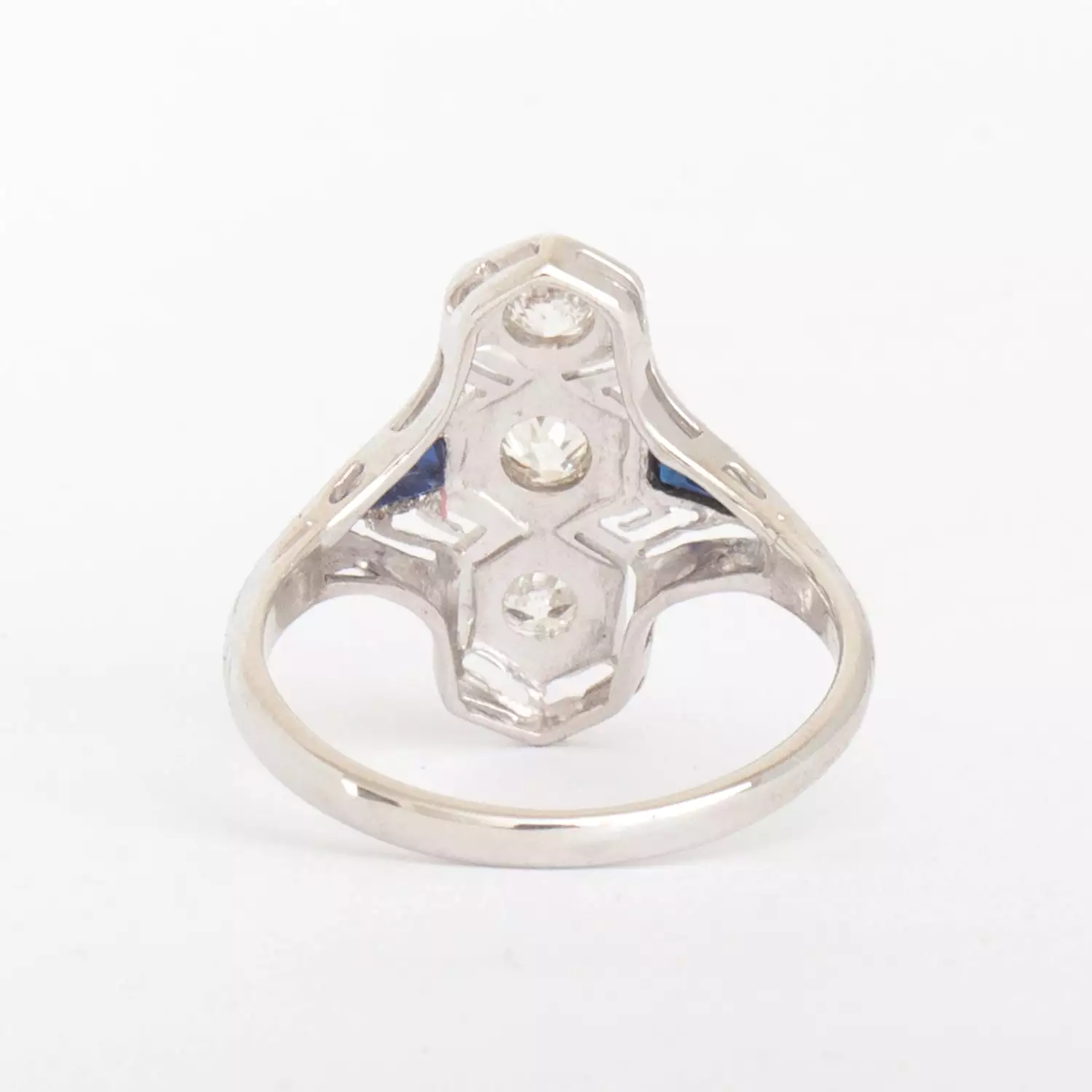 Diamond & Sapphire Dinner Ring