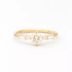 Diamond Solitaire Etude Ring