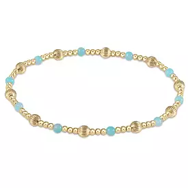 Dignity Sincerity Pattern 4mm Bead Bracelet -ENewton