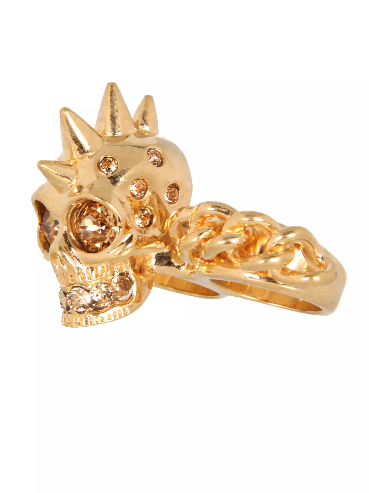 Double Finger Ring, Gold