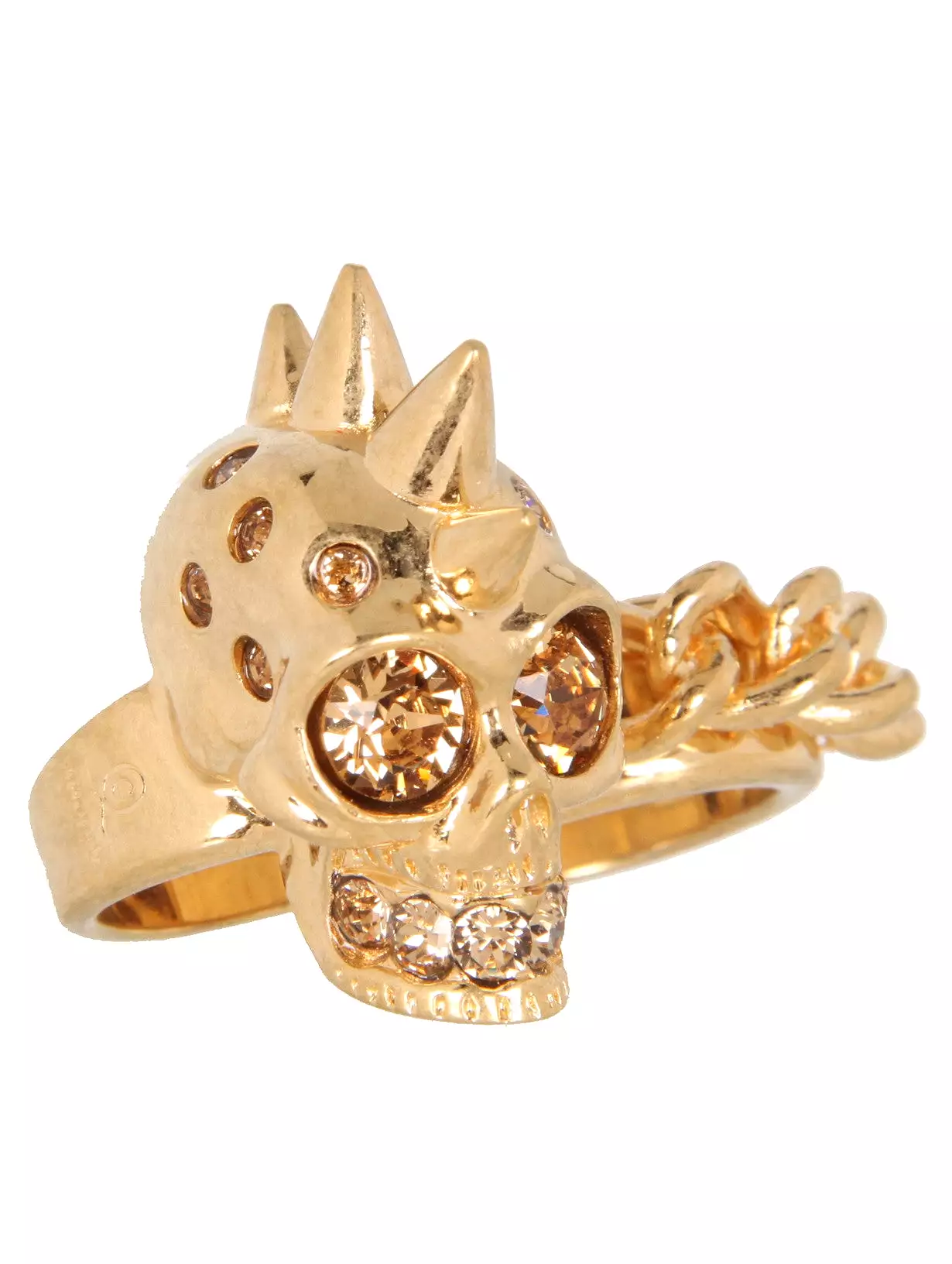 Double Finger Ring, Gold