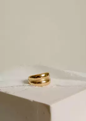 Doubled Up Gold Ring