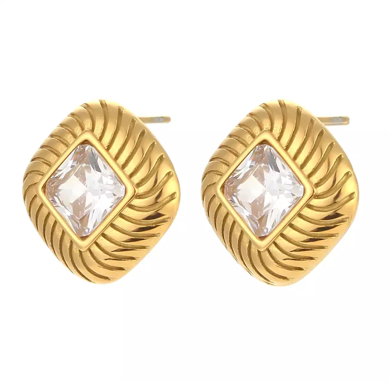 Earrings Women's Luxury Gold Earrings Personality Design Sense Simple Earrings