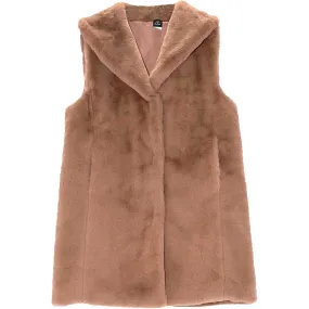 Echo Design Longline Faux Mink Vest - Women's