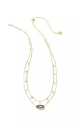 Elisa Pearl Multi Strand Necklace