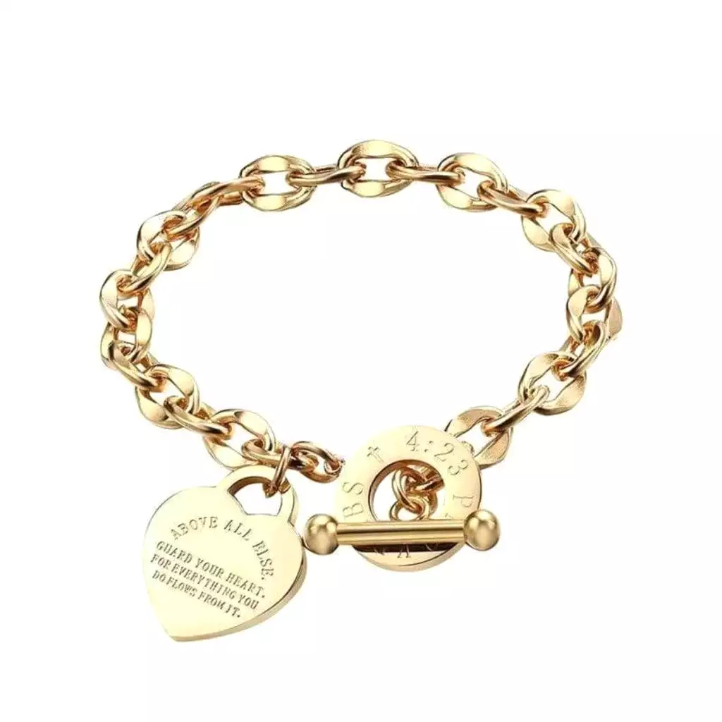 Eternal Love Rose Gold Bracelet