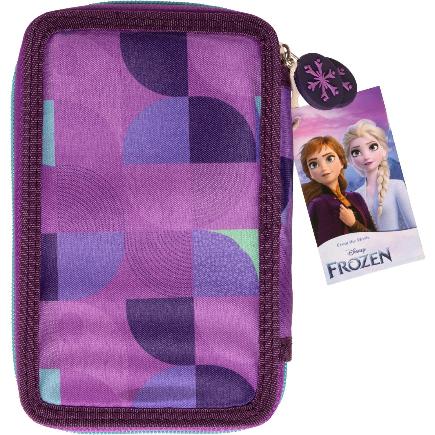 Euromic Frozen Filled Double Pencil Case