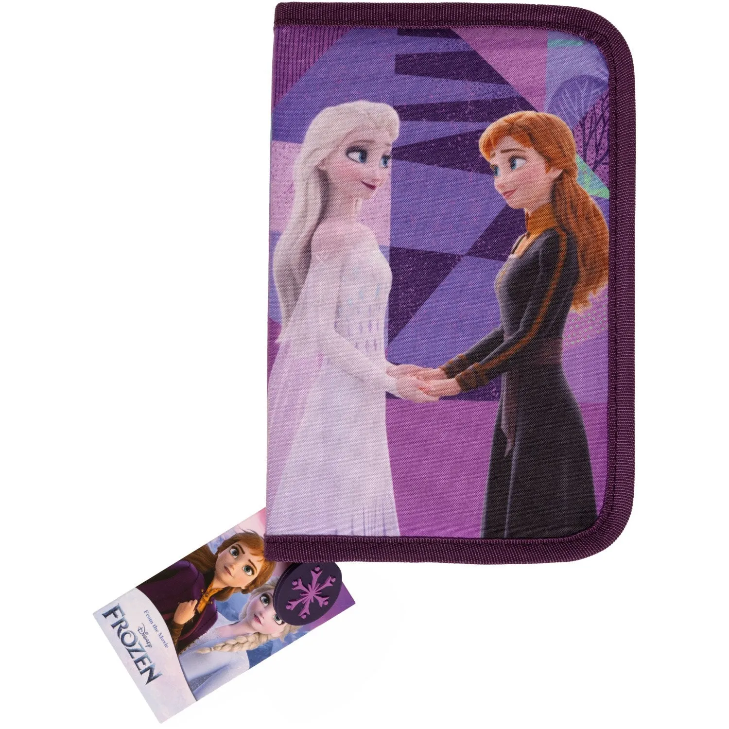 Euromic Frozen Filled Pencil Case, 1 Compartment