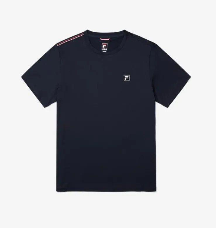 FILA  |Unisex Street Style Cotton Logo T-Shirts