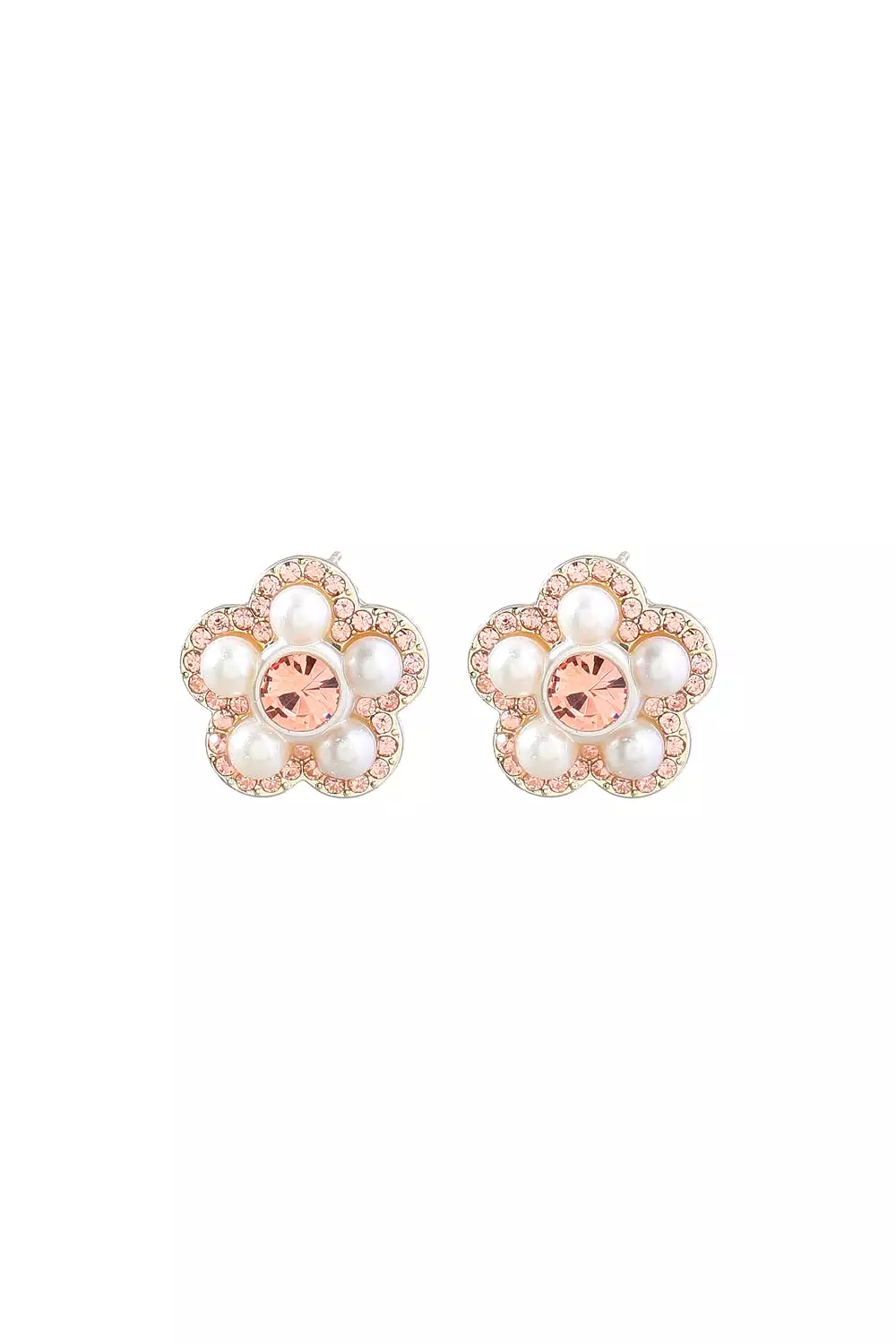 FLOWER CHILD EARRINGS ROSE