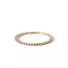 Full Dot Ring, Gold