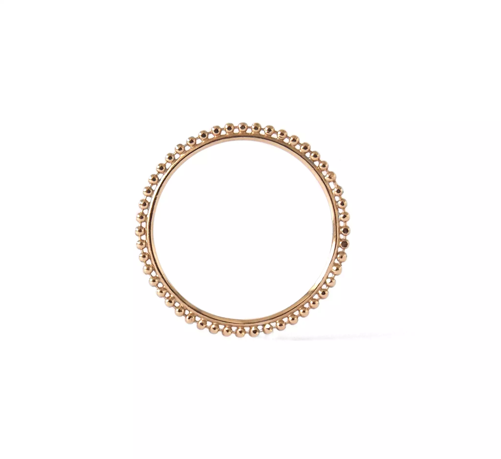 Full Dot Ring, Gold