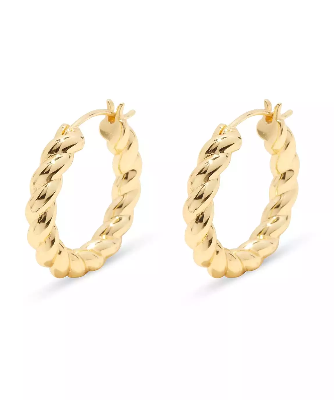 Gorjana Crew Hoop Earrings - Gold