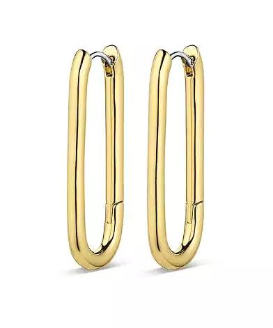 Gorjana Zoey Link Hoops - Gold