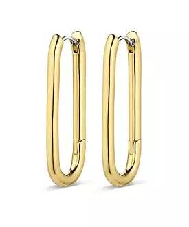 Gorjana Zoey Link Hoops - Gold