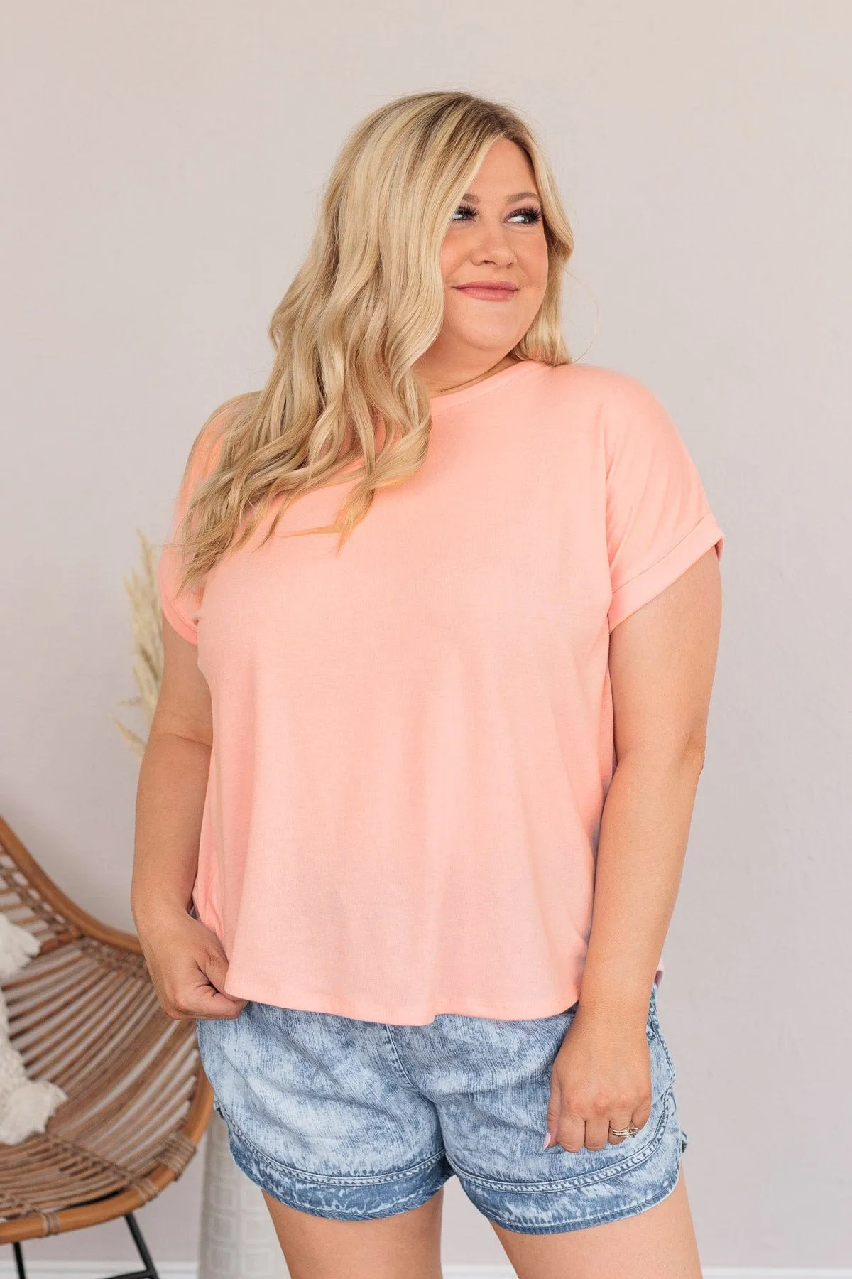 Gotta Know Your Name Pleated Top- Pink