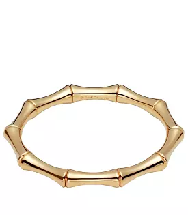 Gucci 18k Yellow Gold Medium Bamboo Bracelet