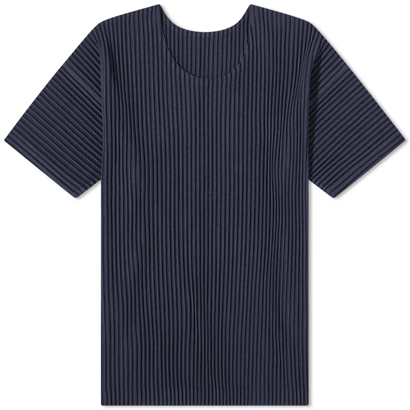 Homme Plissé Issey Miyake Pleated T-ShirtNavy