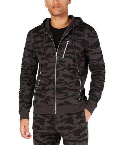 I-N-C Mens Camouflage Hoodie Sweatshirt