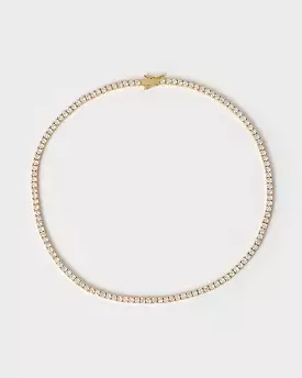 Izoa Novella Tennis Choker Gold