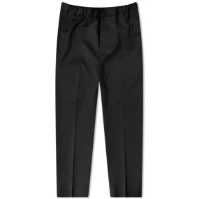 Jil Sander Cotton Cropped TrouserBlack