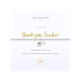 JOMA JEWELLERY Thank you teacher Bracelet