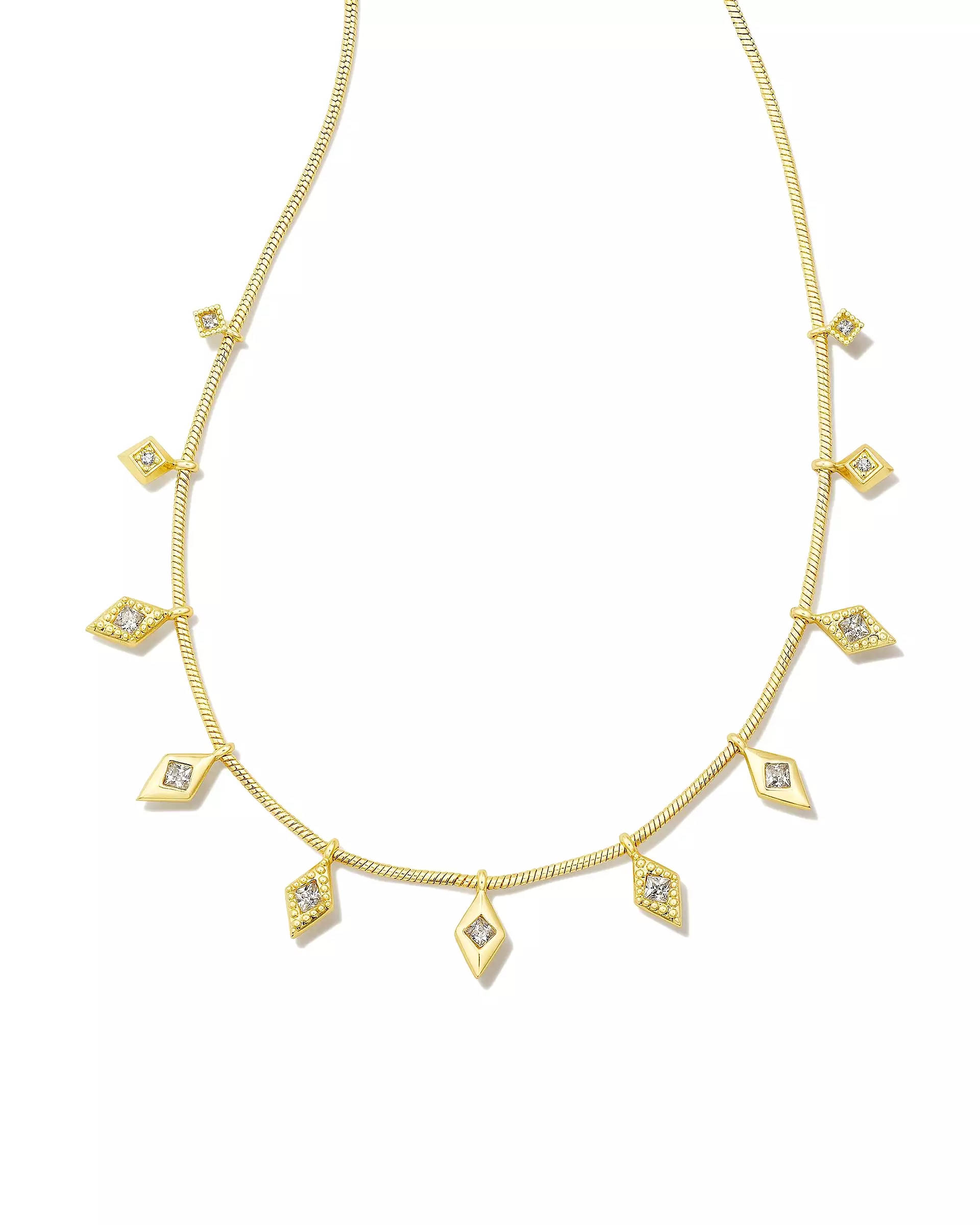 Kendra Scott Kinsley Gold Strand Necklace