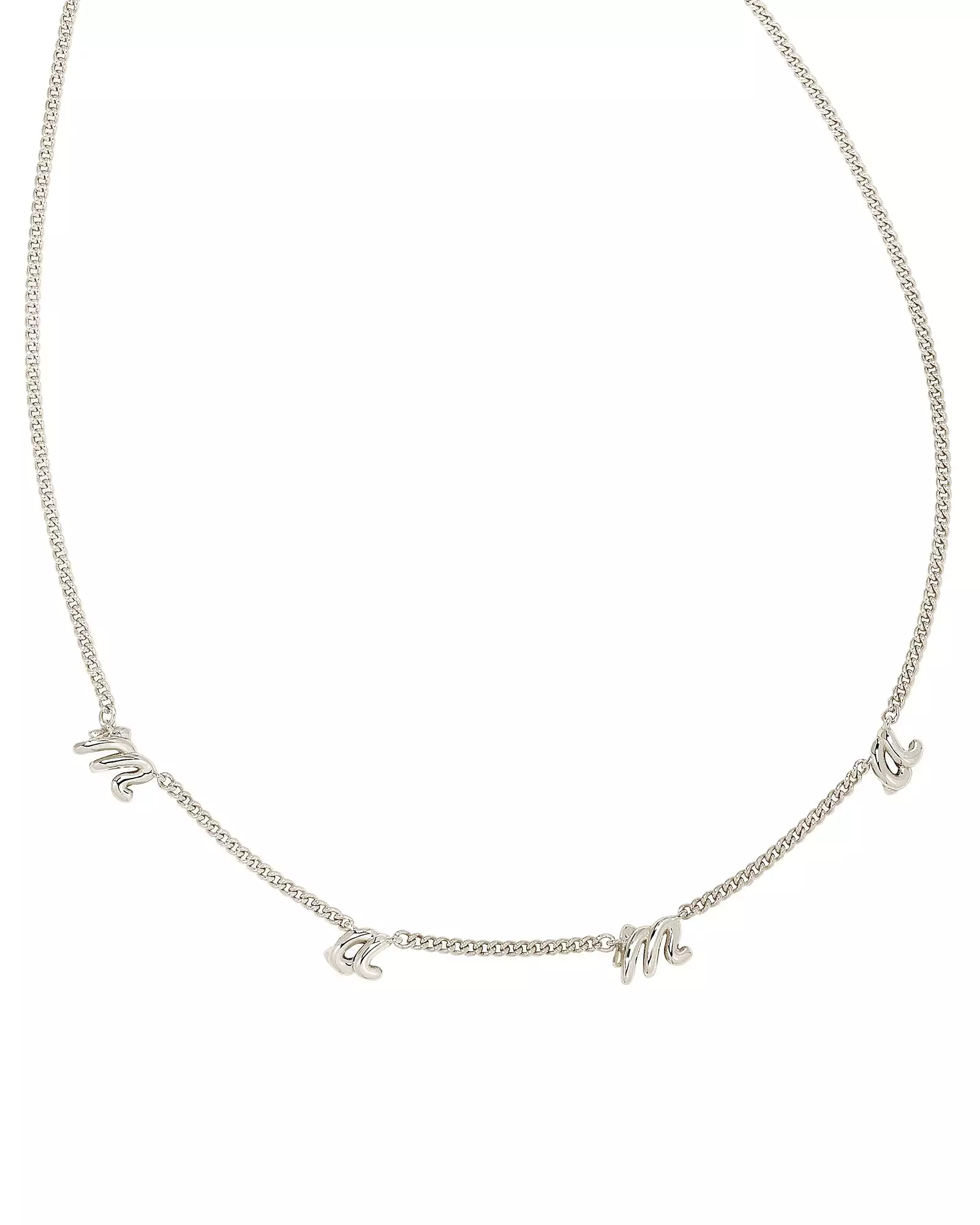 Kendra Scott MAMA Script Strand Necklace